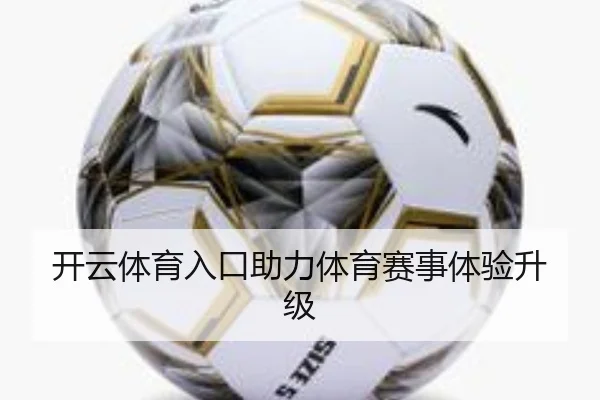 开云体育入口助力体育赛事体验升级